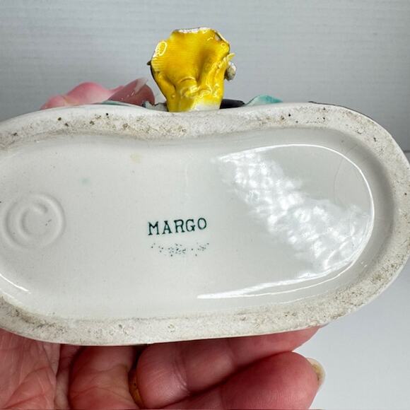 Vintage Lefton Lady Head Vase "Margo" Collectible - Picture 8 of 9